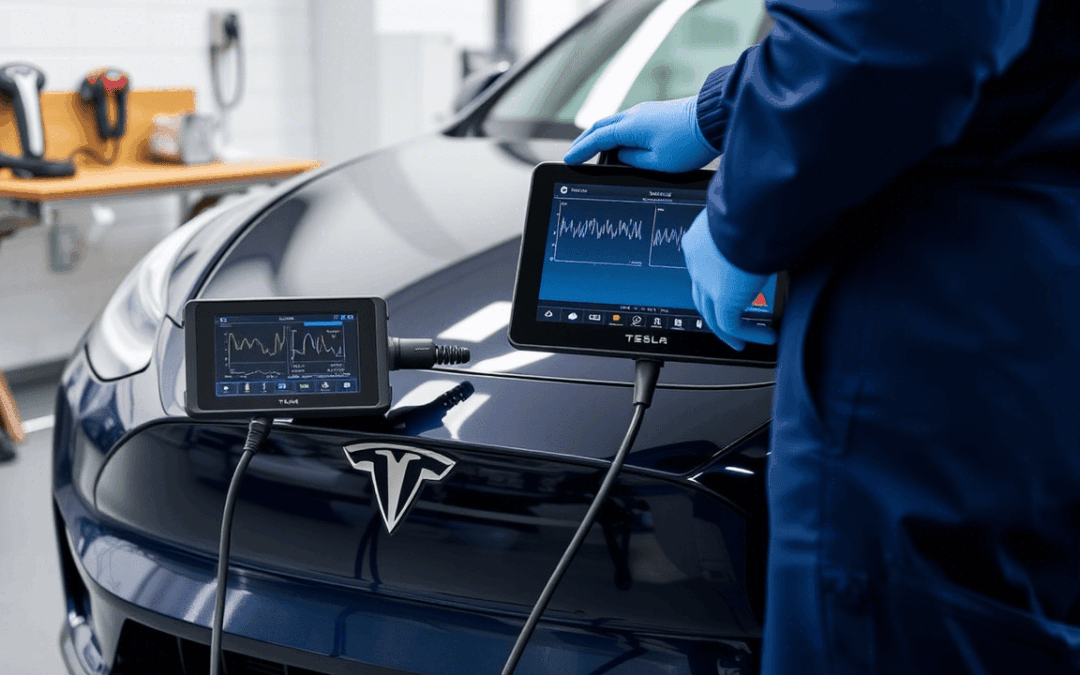 Tesla diagnosis electrónica