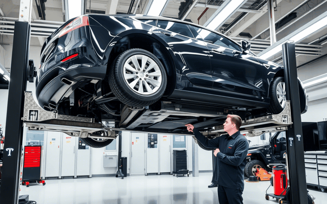 centro reparación Tesla