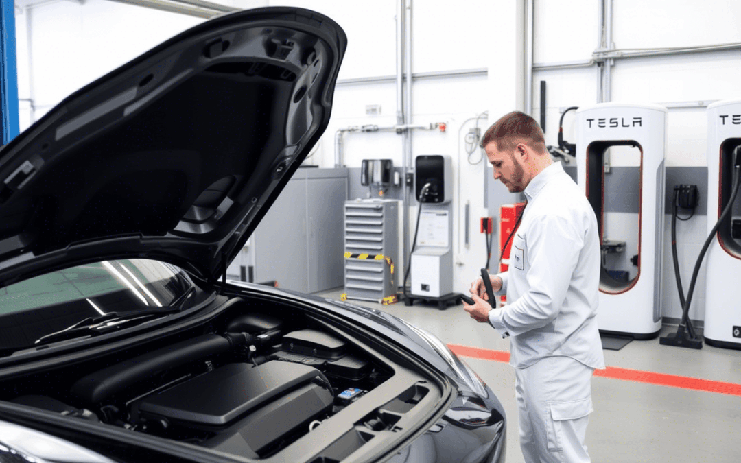 Reparación coche Tesla
