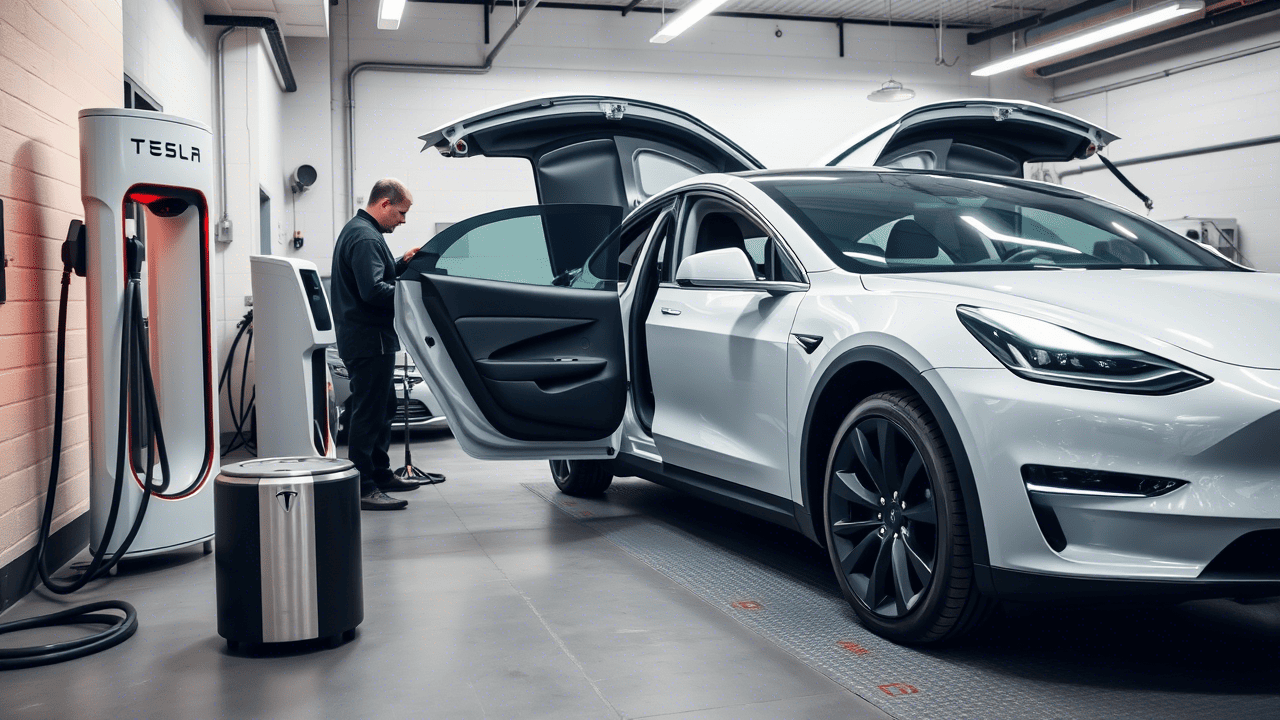 Tesla servicio postventa