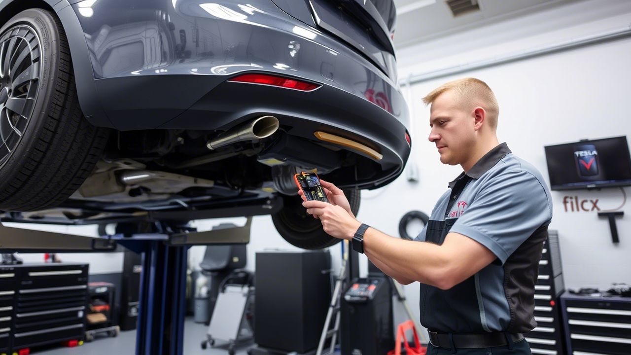 Reparación Sistema de control de estabilidad Tesla