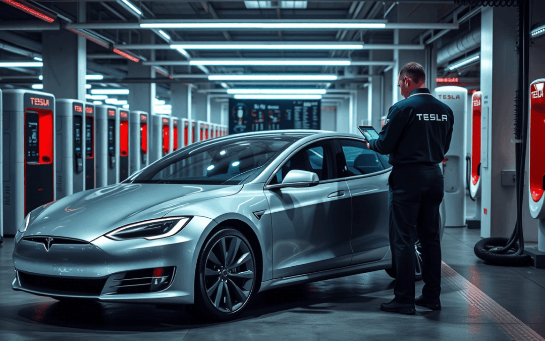 Taller especializado Tesla